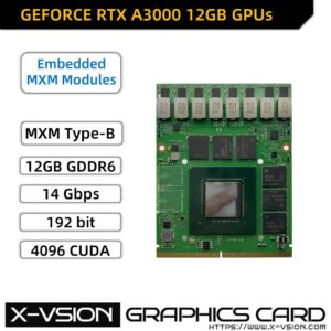 MXM Module RTX A3000 12GB  professional GPU powerful visual
