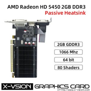 X-VSION Radeon HD 5450 2GB PASSIVE