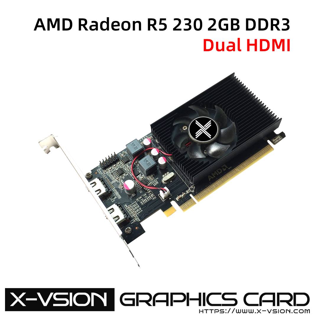 X-VSION Radeon R5 230 2GB Dual HDMI Ports 3 X-VSION Radeon R5 230 2GB Dual HDMI Ports - Image 3