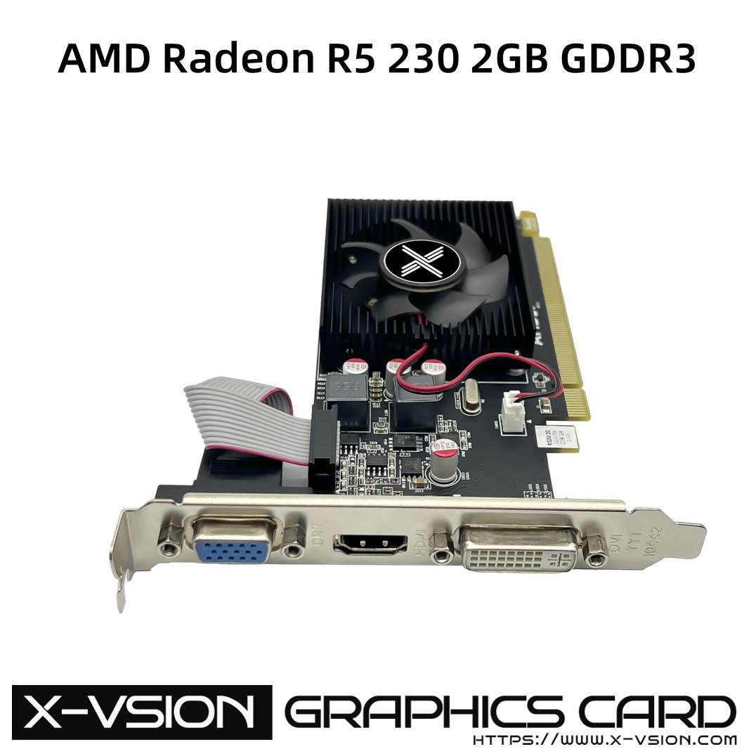 X-VSION Radeon R5 230 2GB DDR3 GRAPHICS CARD 5 X-VSION Radeon R5 230 2GB DDR3 GRAPHICS CARD - Image 5