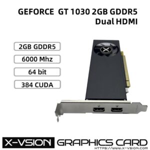 X-VSION GT 1030 2GB Low Profile GRAPHICS CARD
