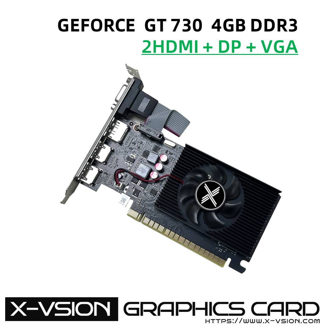 X-VSION GT 730 4GB 2HDMI+DP+VGA Ports 3 X-VSION GT 730 4GB 2HDMI+DP+VGA Ports - Image 3