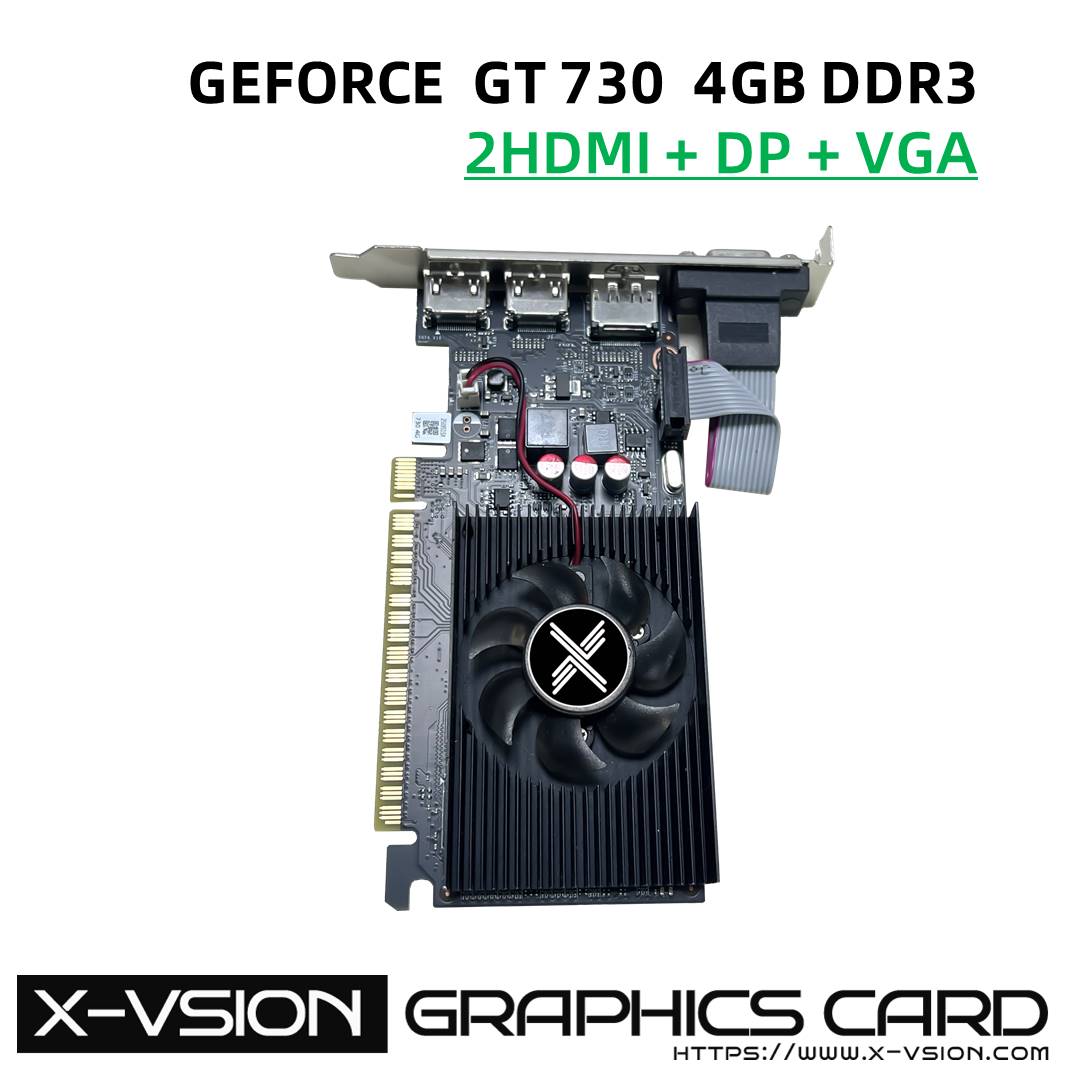 X-VSION GT 730 4GB 2HDMI+DP+VGA Ports 4 X-VSION GT 730 4GB 2HDMI+DP+VGA Ports - Image 4