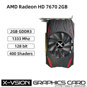 X-VSION Radeon HD 7670 2GB GRAPHICS CARD