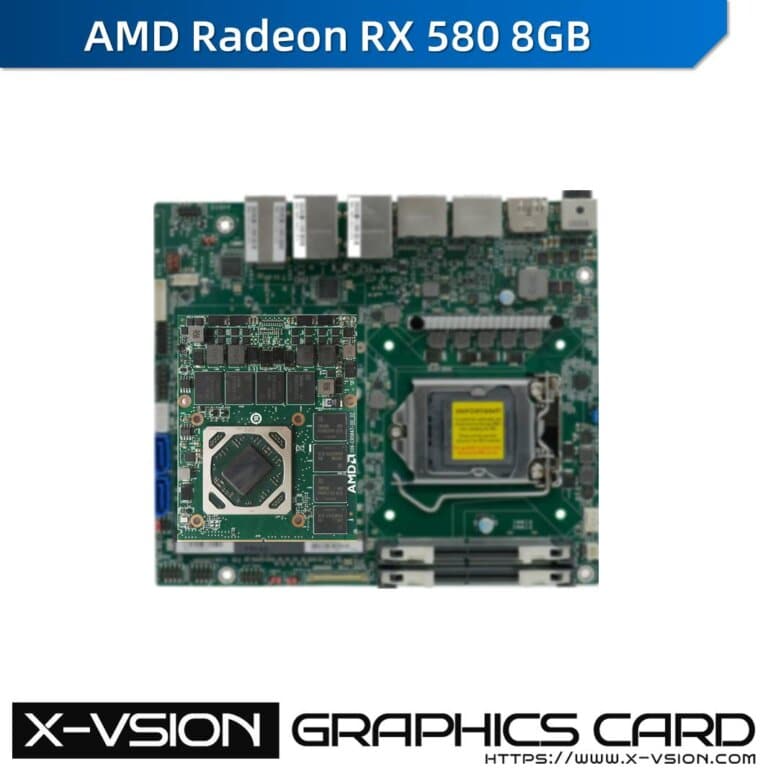 X-VSION Embedded MXM Modules RX 580 8GB GPUs - X-VSION GRAPHICS CARD