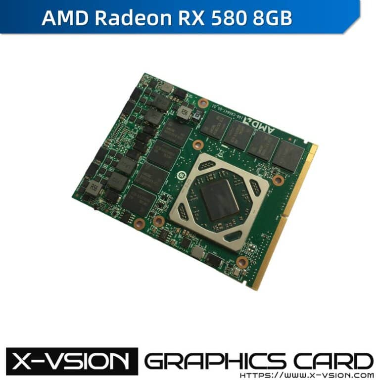 X-VSION Embedded MXM Modules RX 580 8GB GPUs - X-VSION GRAPHICS CARD
