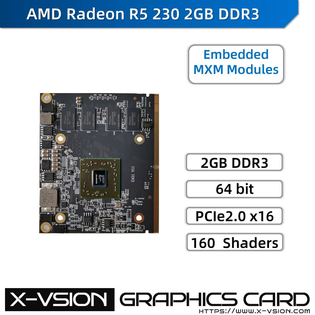 X-VSION MXM Embedded Module AMD Radeon R5 230 2GB 2 X-VSION MXM Embedded Module AMD Radeon R5 230 2GB - Image 2