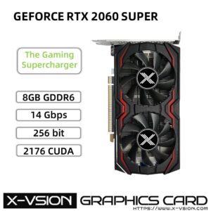 X-VSION RTX 2060 SUPER graphics card Ultimate Ray Tracing And AI