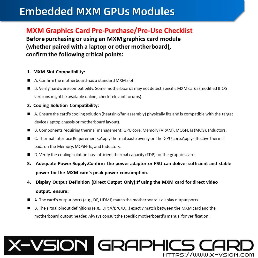 X-VSION MXM Embedded Module RTX 3050 Ti M 8GB giving a warm bright light 7 RTX3050TIEP173B05
