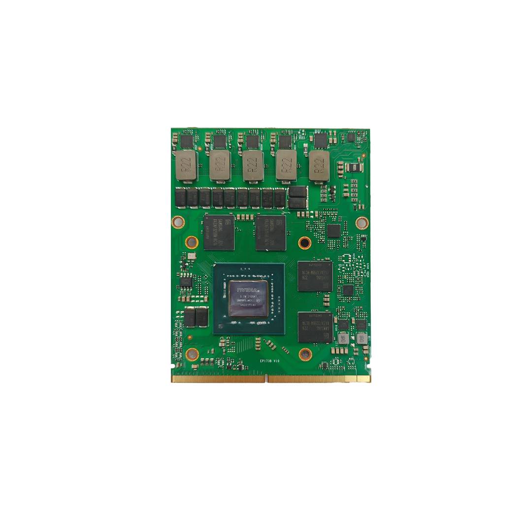X-VSION MXM Embedded Module RTX 3050 Ti M 8GB giving a warm bright light 15 RTX3050TIEP173B08