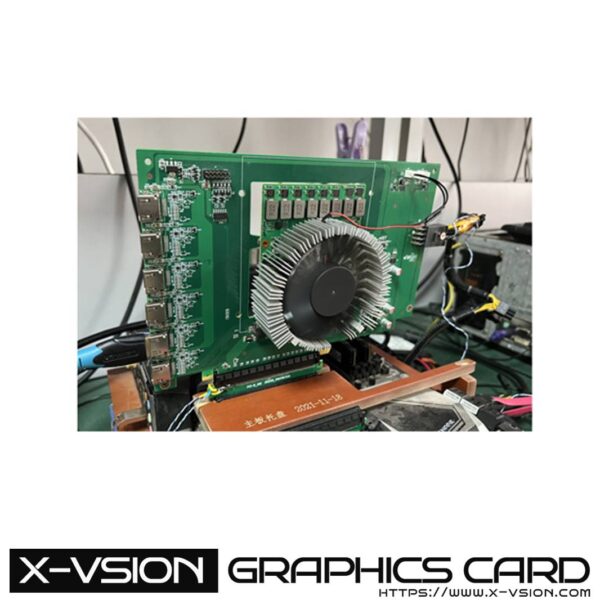 X-VSION MXM Embedded Module RTX 3050M 8GB giving a warm bright light - Image 4