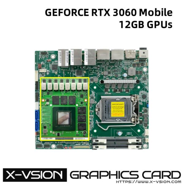X-VSION MXM Embedded Module RTX 3060M 12GB GDDR6 Exciting - Image 3