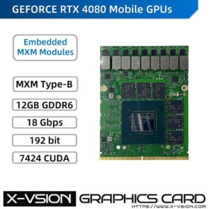 X-VSION MXM Embedded Module RTX 4080M GPU BEYOND FAST