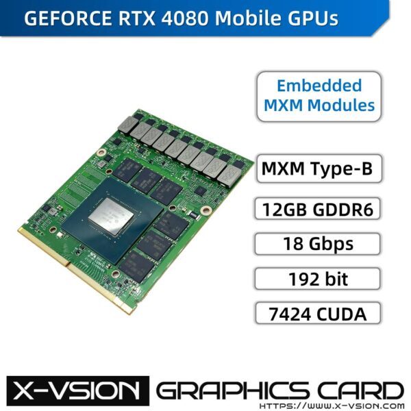 X-VSION MXM Embedded Module RTX 4080M GPU BEYOND FAST - Image 2