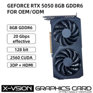 Home 2 X-VSION Geforce RTX 5050 8GB GDDR6 Game Changer for OEM/ODM
