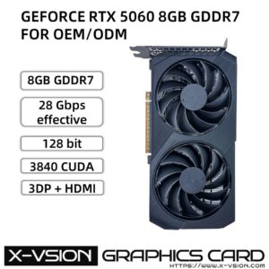 Home 1 X-VSION Geforce RTX 5060 8GB GDDR7 Game Changer for OEM/ODM